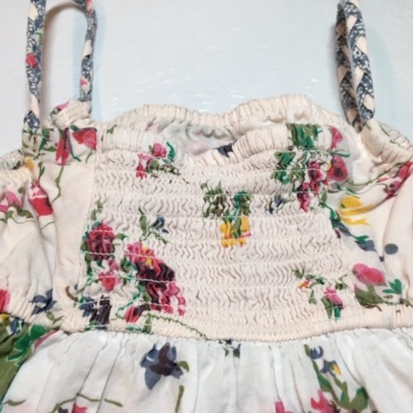 ✨HP✨ Cutey Couture Cotton Floral Patchwork Sundress w/Slip Size2 - Picture 5 of 14